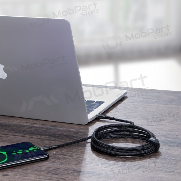 USB cable Baseus Cafule PD100W Type-C 2.0m gris-negro CATKLF-ALG1