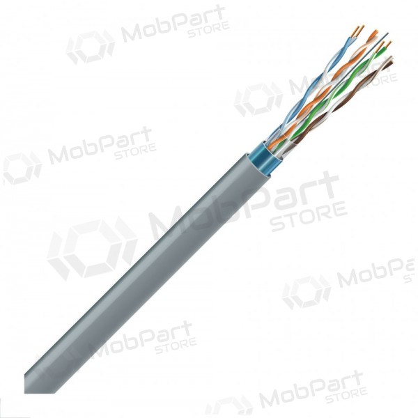 Cable de red LAN ECG FTP 5e (para interior, apantallado, PVC, Eca, 305 m, E)