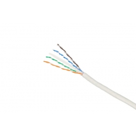 Cable de red LAN Schnur UTP 6e 0.56mm (para interior, Cca(s1,d0,a1), PVC, LSZH, 500m)