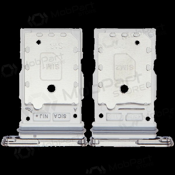 Samsung Galaxy S25, S25+ Dual Titular de la tarjeta SIM (plata) (original)