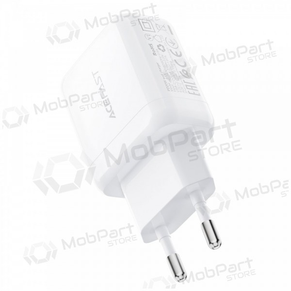 Cargador Acefast A130 20W USB-C blanco