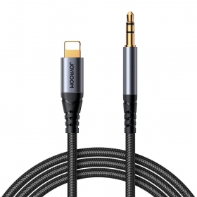 Audio cable Joyroom SY-A06 Lightning to 3,5mm 1.2m negro
