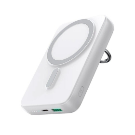 Batería externa Power Bank Joyroom JR-W050 20W Magnetic Wireless 10000mAh Blanco