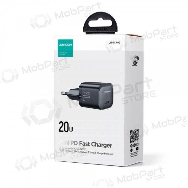 Cargador buitinis Joyroom JR-TCF02 Type-C PD20W negro
