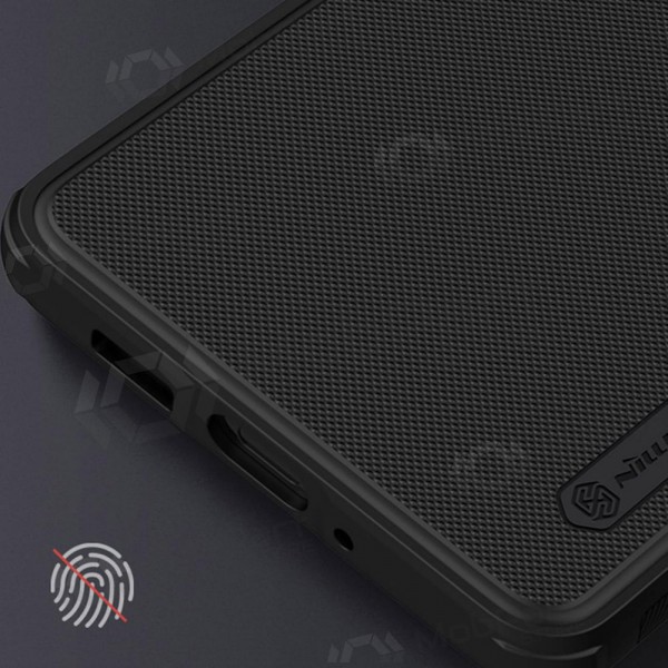 Google Pixel 7 funda „Nillkin Frosted Shield“ (negro)