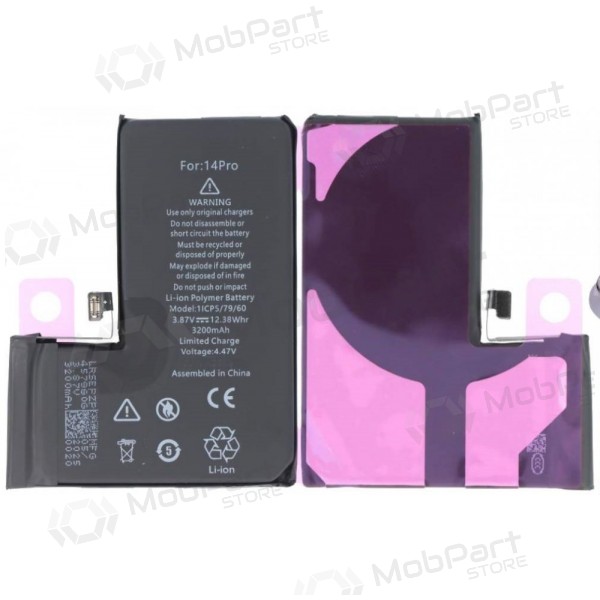 Apple iPhone 14 Pro bateria, akumuliatorius (Premium)