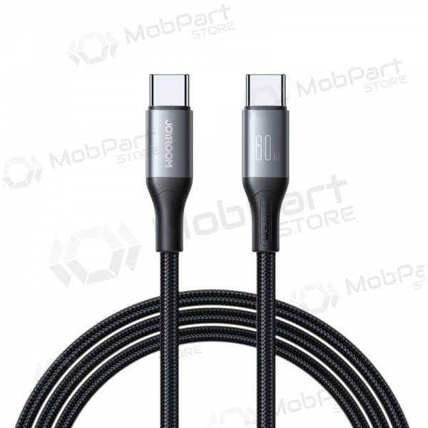 USB cable Joyroom S-A28 USB-C to USB-C 60W 1.0m negro