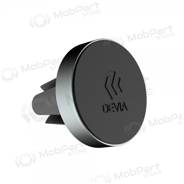 Automobilinis Universal telefono laikiklis Devia Circle attaches to ventilation grilles, magnetic, negro