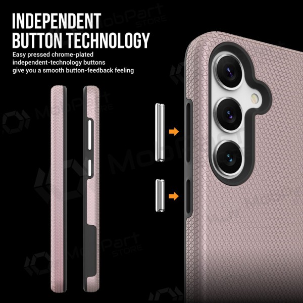 Samsung Galaxy A56 funda „Perfectionists“ (rožinio aukso)