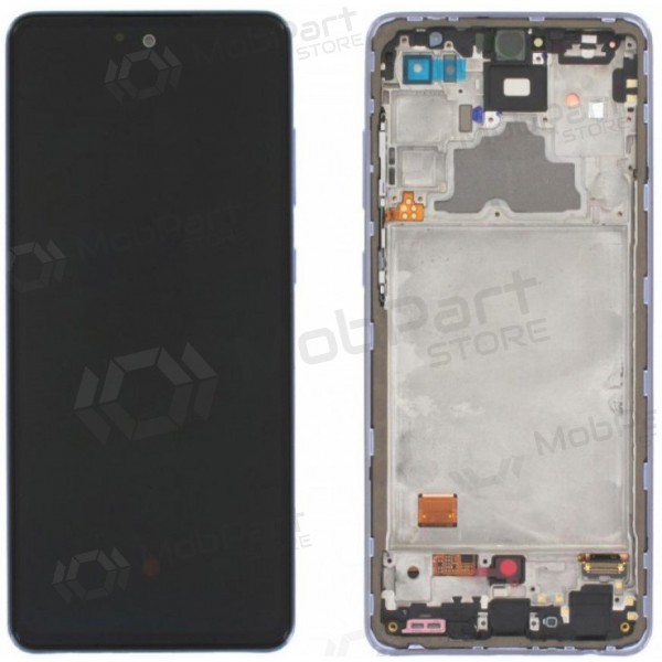 Samsung A725 A72 4G / A726 5G 2021 pantalla (violeta) (con un marco) (service pack) (original) Samsung A725 A72 4G / A726 5G 2021 pantalla (violeta) (con un marco) (service pack) (original)