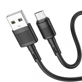USB cable Hoco X83 USB-A to MicroUSB 1.0m negro