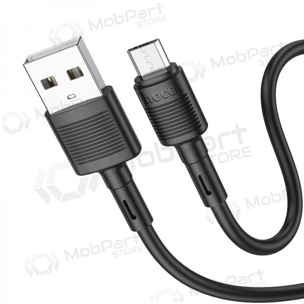 USB cable Hoco X83 USB-A to MicroUSB 1.0m negro