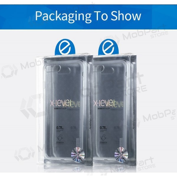 Samsung Galaxy S26+ funda - X-Level Antislip (transparente)
