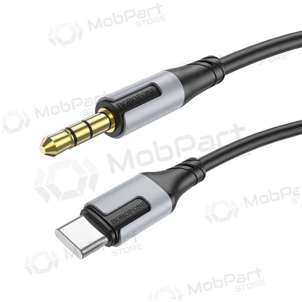 Audio cable Borofone BL19 USB-C to 3,5mm negro