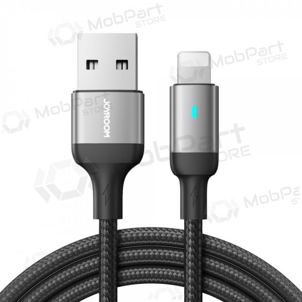 USB cable Joyroom S-UL012A10 USB to Lightning 2.4A 1.2m negro