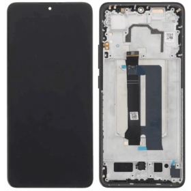 Xiaomi Poco X6 Pro 5G pantalla (amarillo) (con un marco) (original)