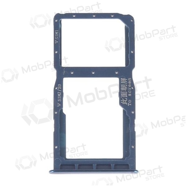 Huawei P30 Lite Titular de la tarjeta SIM azul (Peacock Blue)