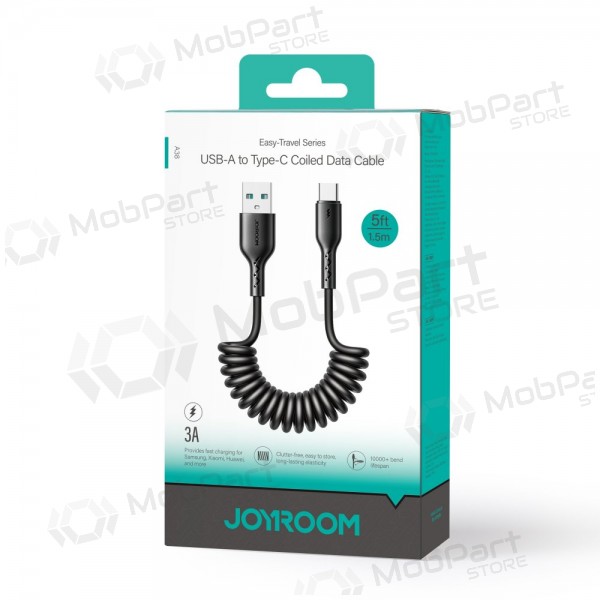 USB cable Joyroom SA38-AC3 USB to USB-C 3A 1.5m negro