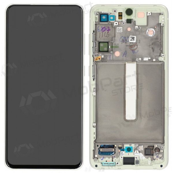 Samsung Galaxy S21 FE 5G pantalla (alyvinis) (con un marco) (original)