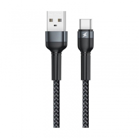 USB cable Remax RC-124a USB-A to USB-C 1.0m negro