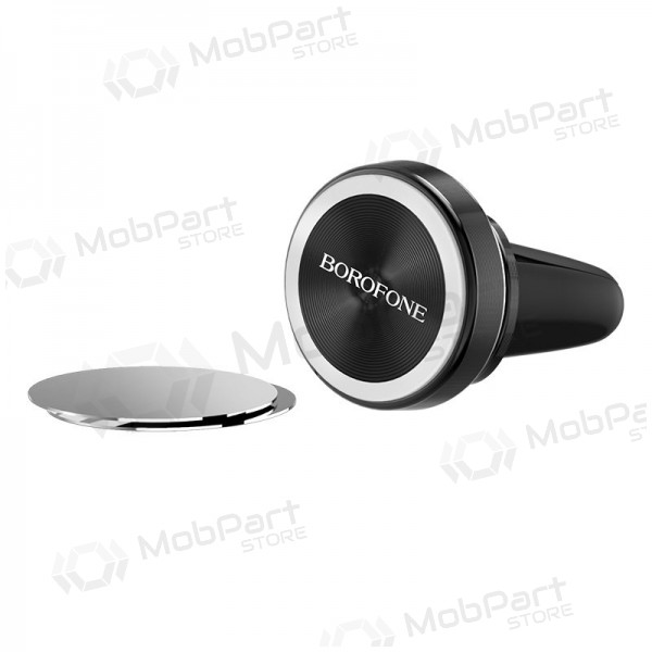 Automobilinis Universal telefono laikiklis Borofone BH6, mounted on ventilation grilles, magnetic, negro