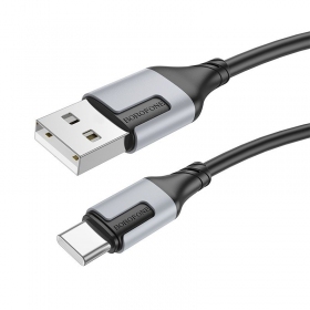 USB cable Borofone BX101 USB-A to USB-C 1.0m negro