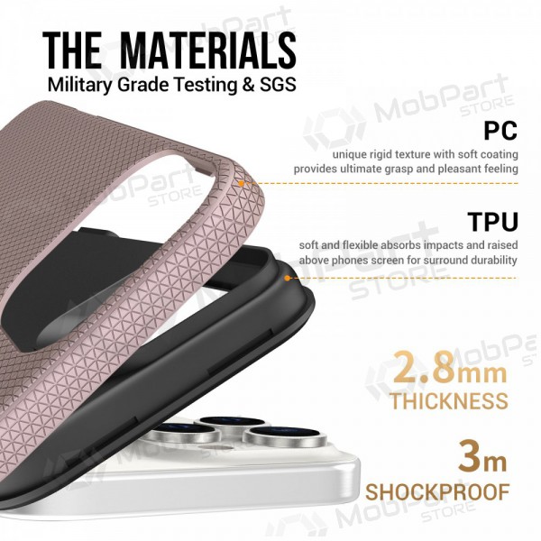 Apple iPhone 13 Pro Max funda „Perfectionists“ (rožinio aukso)