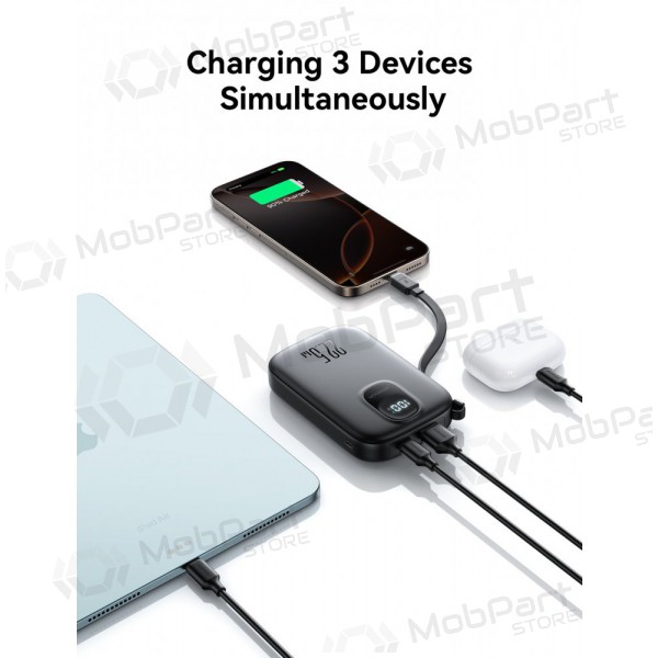 Batería externa Power Bank Joyroom JR-PBF17 22.5W with USB-C cable 10000mAh negro