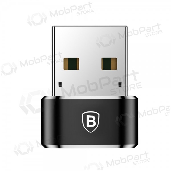 Adaptador Baseus Type-C to USB-A negro CAAOTG-01
