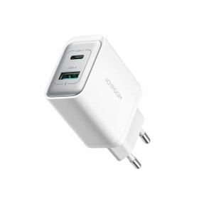 Cargador Joyroom JR-TCF15 USB-C/USB-A 30W blanco