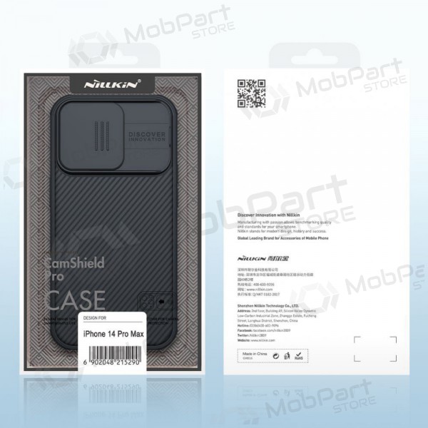 Apple iPhone 14 Pro Max funda „Nillkin CamShield Pro“ (azul)