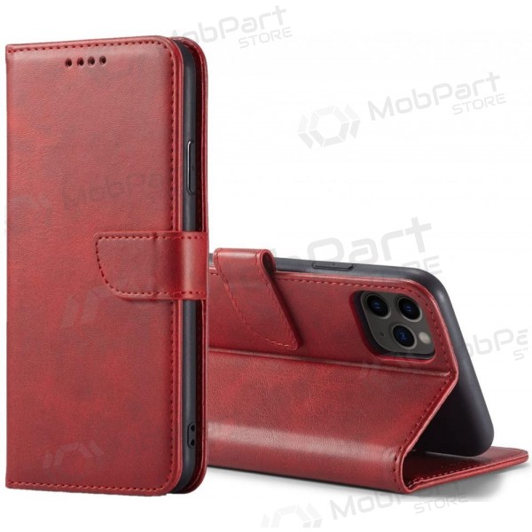 Funda Wallet Case Xiaomi Redmi 15C 4G rojo