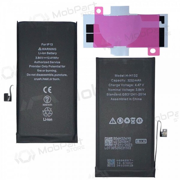Apple iPhone 13 bateria, akumuliatorius (Premium) Apple iPhone 13 bateria, akumuliatorius (Premium)