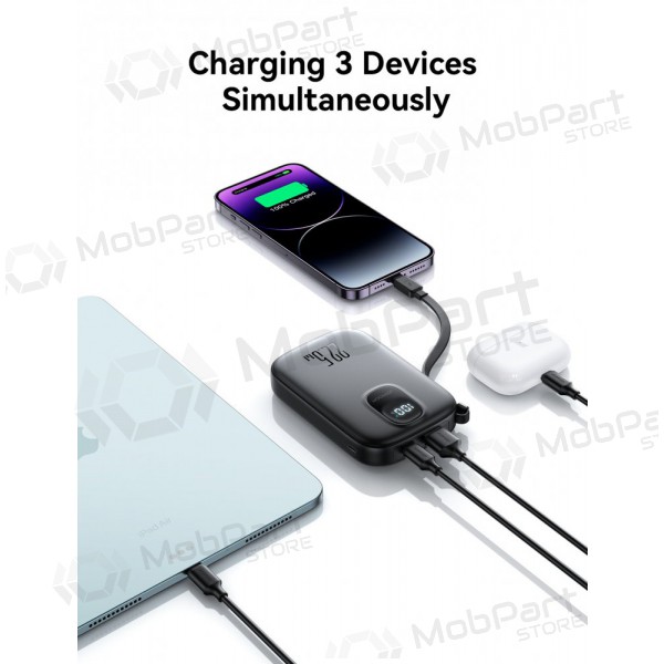 Batería externa Power Bank Joyroom JR-PBF18 22.5W with Lightning cable 10000mAh negro