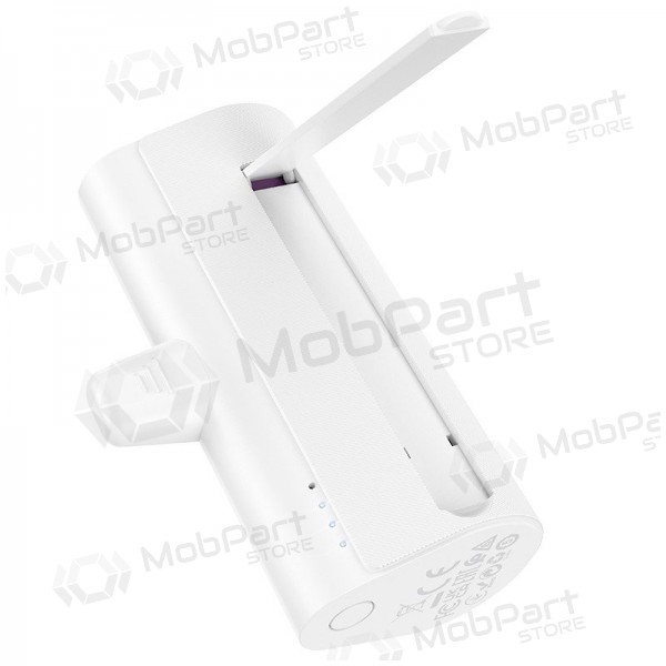 Batería externa Power Bank Borofone BJ35 Lightning 5000mAh Blanco