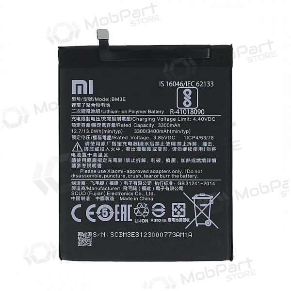 Xiaomi Mi 8 bateria, akumuliatorius (BM3E) (original)