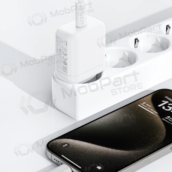 Cargador Acefast A130 20W USB-C blanco
