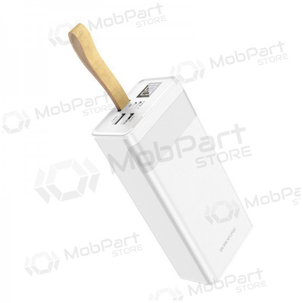 Batería externa Power Bank Borofone BJ18A 2xUSB 2A 30000mAh Blanco