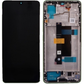 Xiaomi Redmi Note 13 Pro 5G pantalla (verde claro) (con un marco) (original)