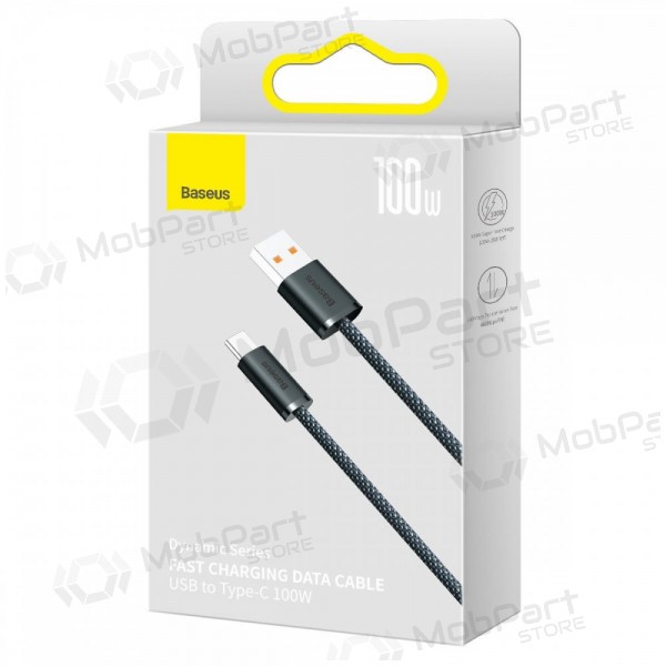 USB cable Baseus Dynamic 100W USB-A to Type-C 1.0m gris CALD000616
