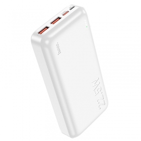 Batería externa Power Bank Hoco J101A PD 20W+Quick Charge 3.0 22.5W 20000mAh Blanco