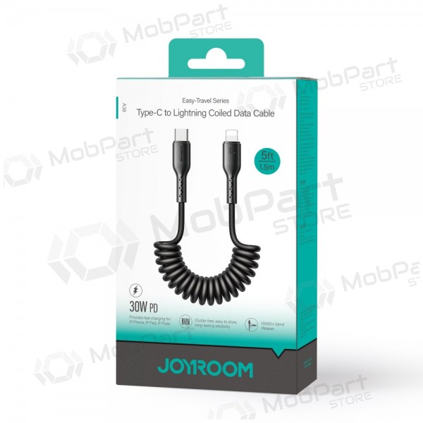 USB cable Joyroom SA38-CL3 USB-C to Lightning 30W 1.5m negro