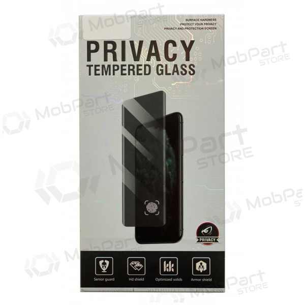 LCD apsauginis stikliukas Full Privacy Samsung A155 A15 4G/A156 A15 5G negro