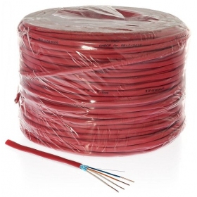 Cable de incendio apantallado Bitner YnTKSYekw 2x0.8mm (500m, Eca, monolítico)