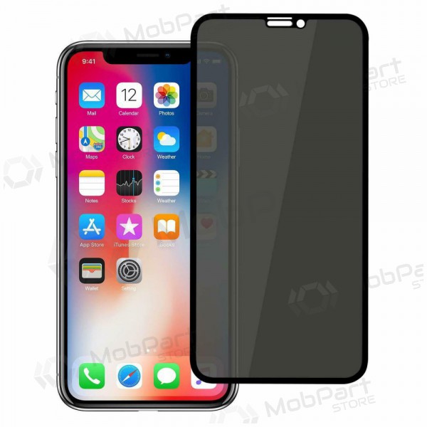 LCD apsauginis stikliukas Full Privacy Samsung A155 A15 4G/A156 A15 5G negro