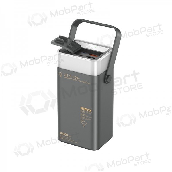 Batería externa Power Bank Remax RPP-596 22.5W 40000mAh gris
