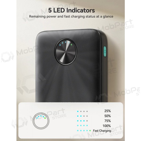 Batería externa Power Bank Joyroom JR-PBF15 22.5W 10000mAh negro