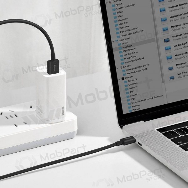 USB cable Baseus Superior iš USB į Type-C 66W 2.0m negro CATYS-A01