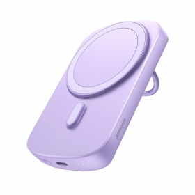 Batería externa Power Bank Joyroom JR-W030 20W Magnetic Wireless 6000mAh violetinė