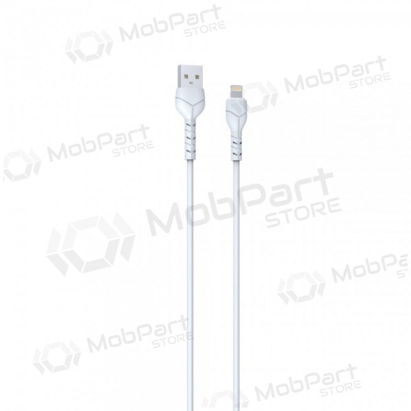 USB cable Devia Kintone Lightning 1.0m (blanco) 5V 2.1A
